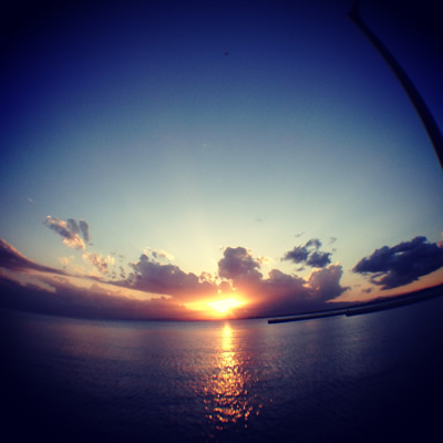 olloclip + instagram / sunset@江ノ島