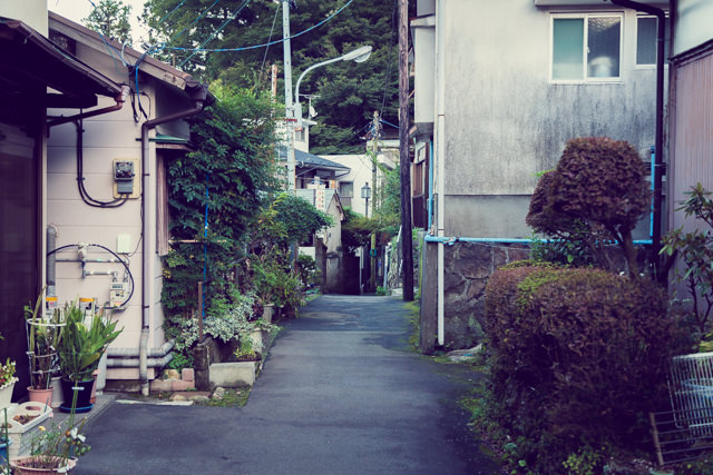 楽天地の路地