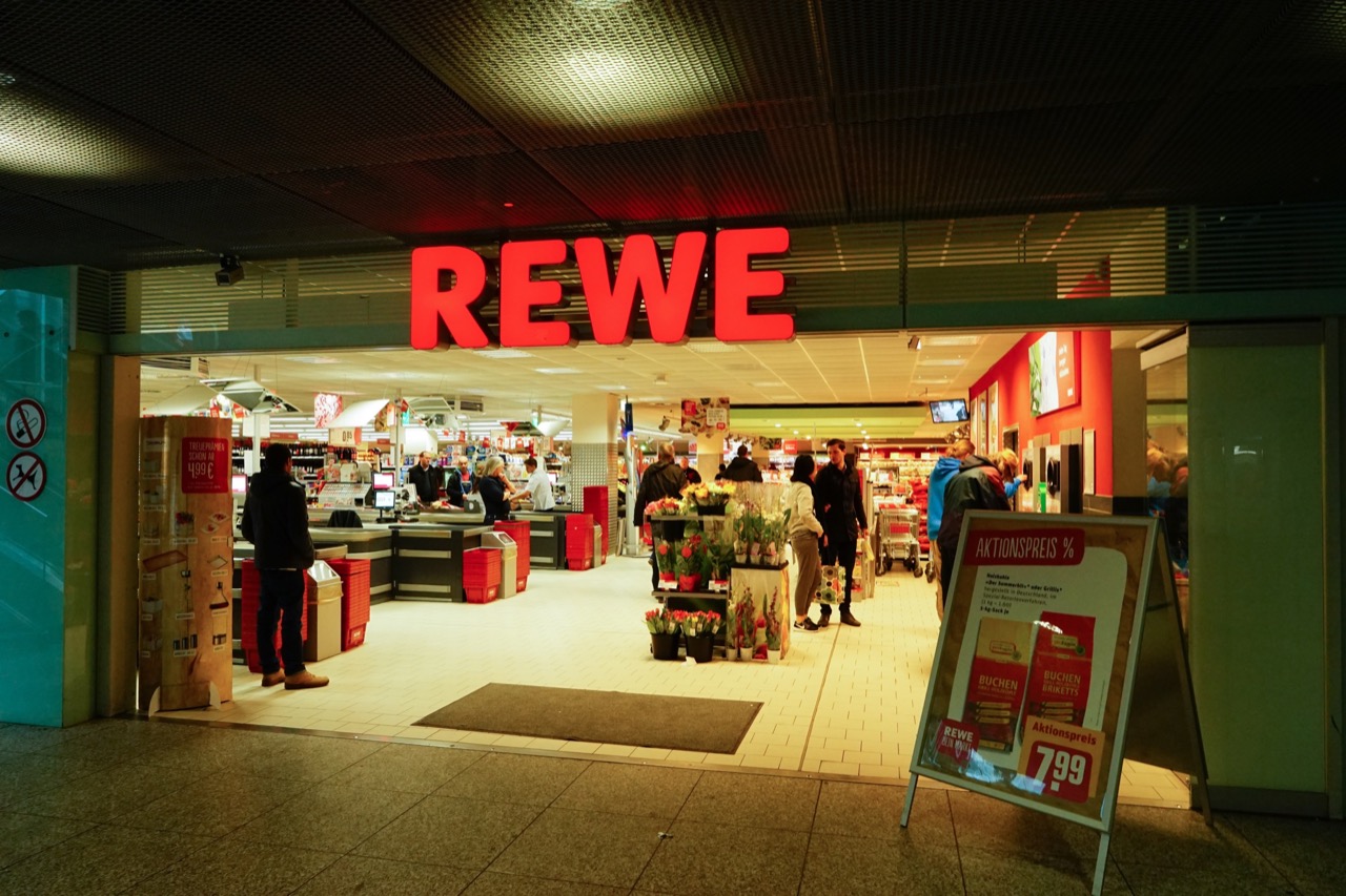 ドイツの大手スーパーREWE