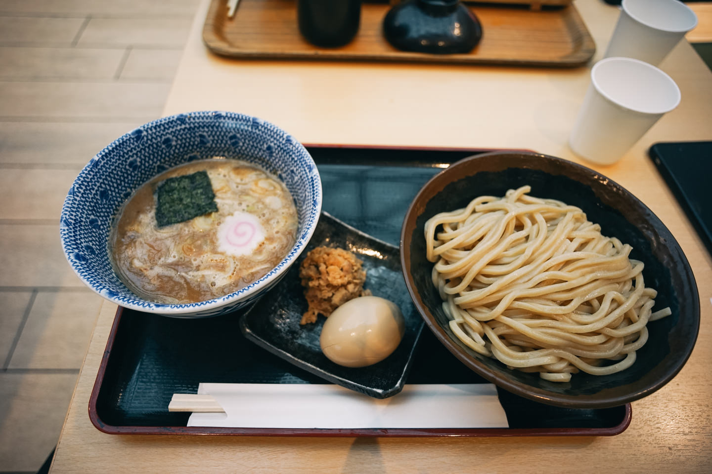 羽田の出国審査後に食べられる六厘舎