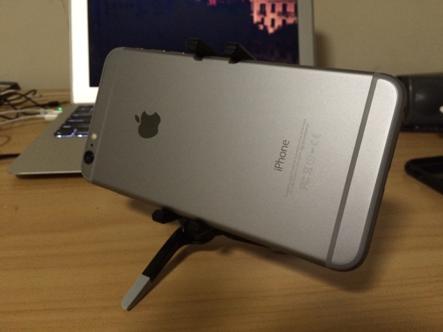 iPhone 6Plus + joby griptight micro stand