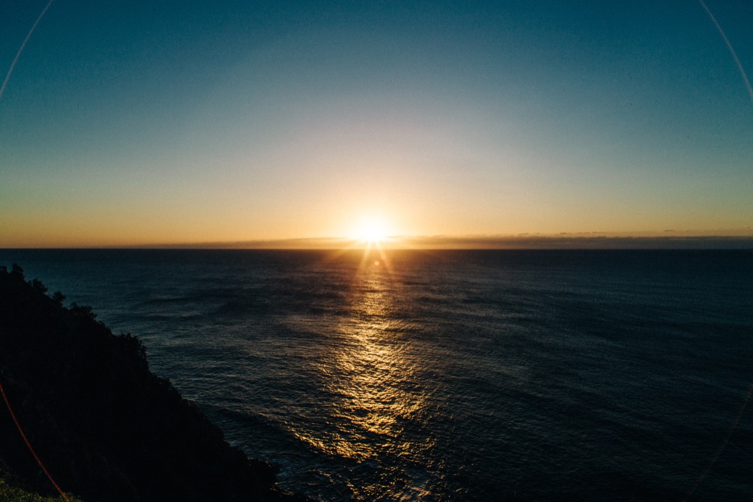 SUNSET from BYRON BAY